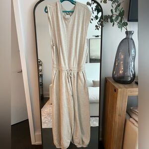 Free People Sweat Jumpsuit, size small